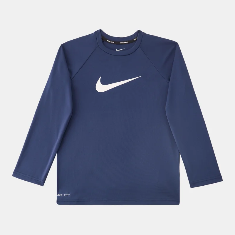 نايكي Kids' Long-Sleeve Hydroguard